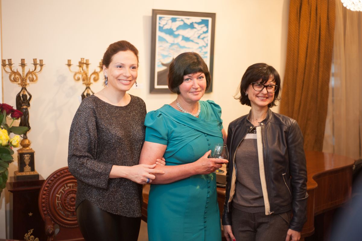 Irina Akimova opening Nu Art 34