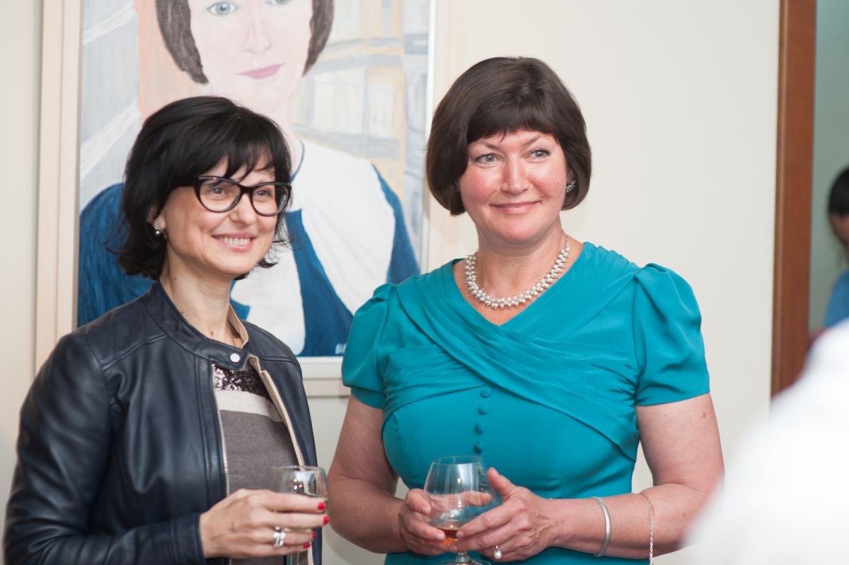 Irina Akimova opening Nu Art 39