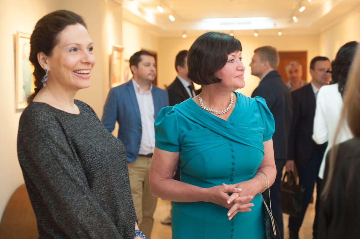 Irina Akimova opening Nu Art 49