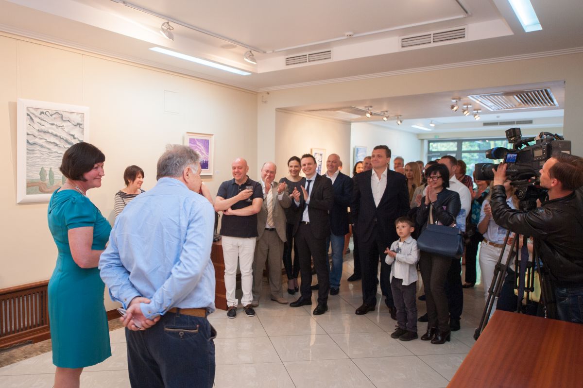 Irina Akimova opening Nu Art 60
