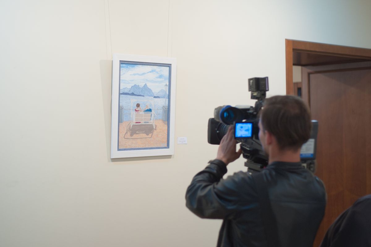 Irina Akimova opening Nu Art  84