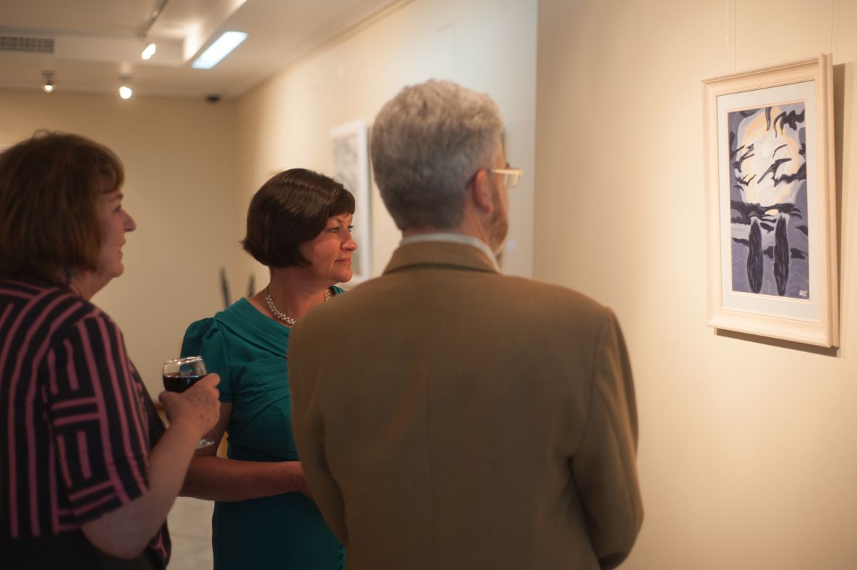 Irina Akimova opening Nu Art  91