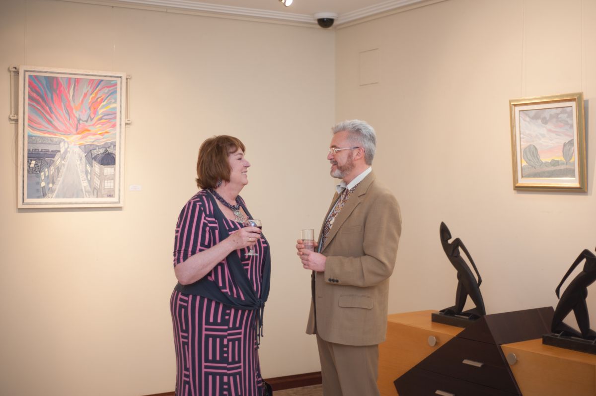 Irina Akimova opening Nu Art  93