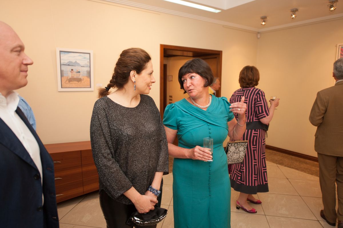 Irina Akimova opening Nu Art  95