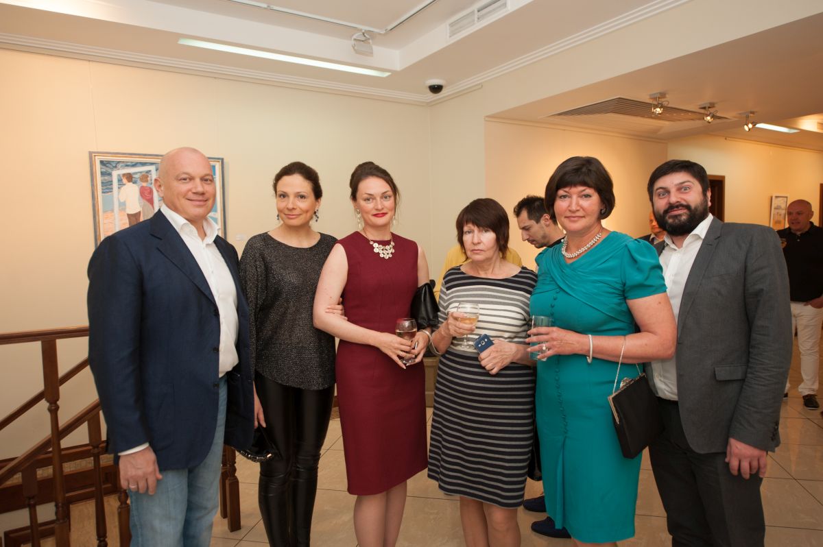 Irina Akimova opening Nu Art  97
