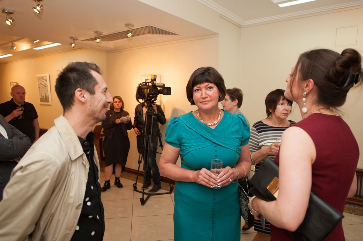 Irina Akimova opening Nu Art  98